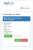 AgilLink: Mobile Invoice Approval