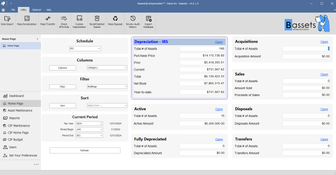 Bassets eDepreciation: Home Page