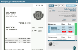 Digital Purchase Order: Create Invoice
