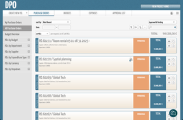 Digital Purchase Order: Purchase Orders