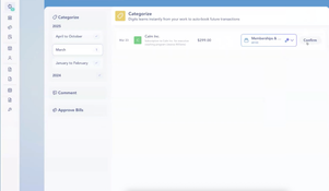 Digits Accounting Software: Digits Categorization