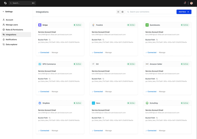 DOSS Operations Cloud ERP Integrations
