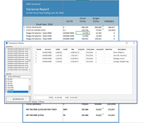 Dynac CPM: Dynac Variance Report