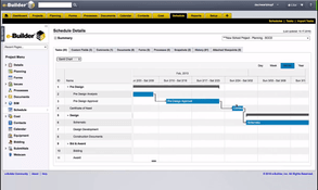 e-Builder Enterprise: eBuilder Schedule