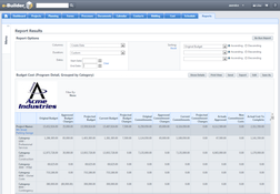 e-Builder Enterprise: Reports and Dashboards