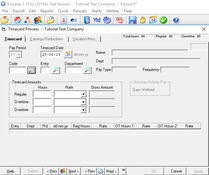 Easypay Payroll: Timecard Process