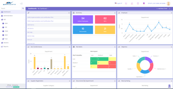 Effivity QMS: Dashboards