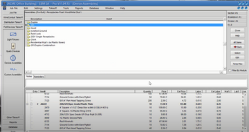 Electrical Bid Manager Software Screenshot