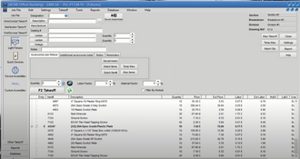 Electrical Bid Manager Software: Fixtures