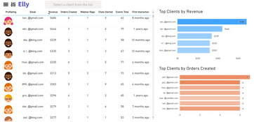 Elly Analytics: Top Clients