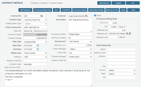 WrkPlan: Contract Details