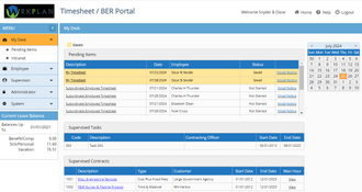 WrkPlan: Timesheet