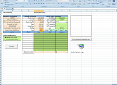 ExcelPayroll: Payroll Processing