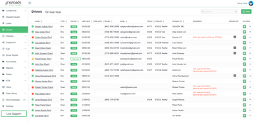 ezLoads TMS and Driver App: Drivers