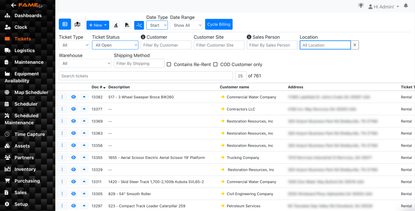 Fame Intelligence Screenshot