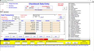 Farm Biz: Data Entry