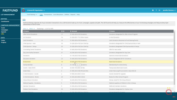 FastFund Fundraising Screenshot