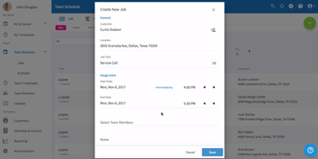 FieldPulse: Create New Job