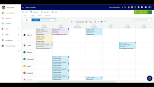 FieldPulse: Group Schedule