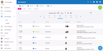 FieldPulse: Team Schedule