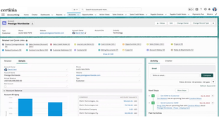 Certinia ERP: Accounting Details