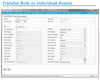 FMIS Fixed Assets: Transfer Assets