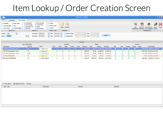 FocalPoint: Item Lookup