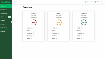 FoodDocs Screenshot