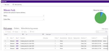 FootPrint WMS: Pick List