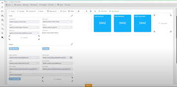 Datex FootPrint WMS: Purchase Order Editor