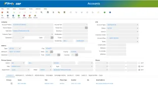 Fitrix ERP: Account & Customer Management