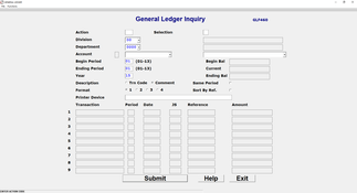 Genesis Total Solution: General Ledger