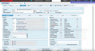 GLOVIA G2: Configuration UI