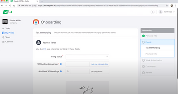 GoCo Onboarding Screenshot