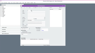 MYOB Greentree: Branch Maintenance Page