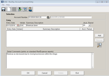 Municipal Software - MSI Screenshot