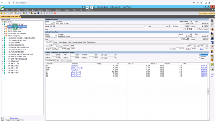 HeavyBid Estimating