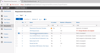 Helix ALM: Document Management