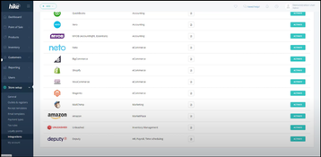 Hike POS: Integrations