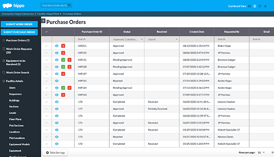 eMaint CMMS: Purchase Orders