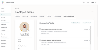 Humi: Employee Profile