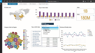 IBM Planning Analytics: IBM Planning Analytics Sales Dashboard