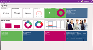 IFS Cloud: Dashboard