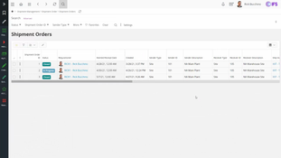 IFS Cloud: Shipment Orders