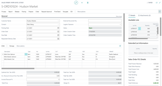 iNECTA Food ERP: Sales Order