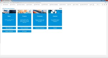 Infor EPM Screenshot