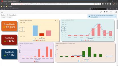 Infor CloudSuite Distribution Screenshot