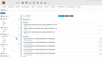 Infor Distribution SX.e Screenshot