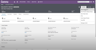 Infor Nexus: Purchase Order