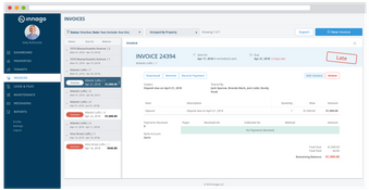 Innago: Invoice